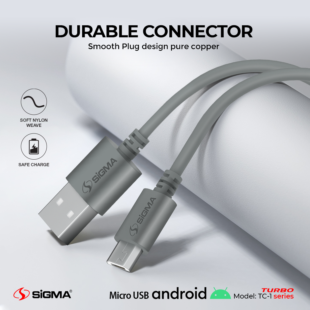 Turbo Micro Cable 2.4A Auto Disconnect  - TC-1