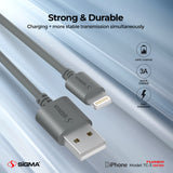 Turbo Lightning (iPhone) Cable 2.4A Auto Disconnect  - TC-3