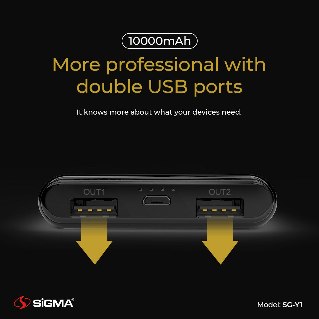 Sigma Young Power Bank 10000mAh SG-Y1