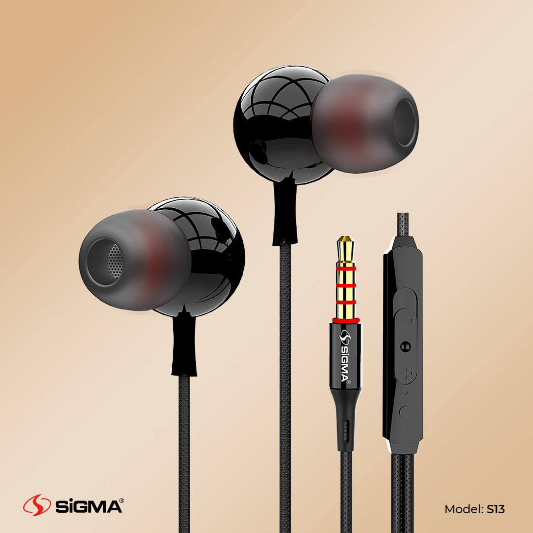 Sigma Stereo Earphones S13