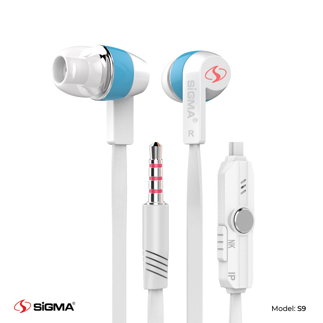 Sigma High Quality Stereo Earphones S9